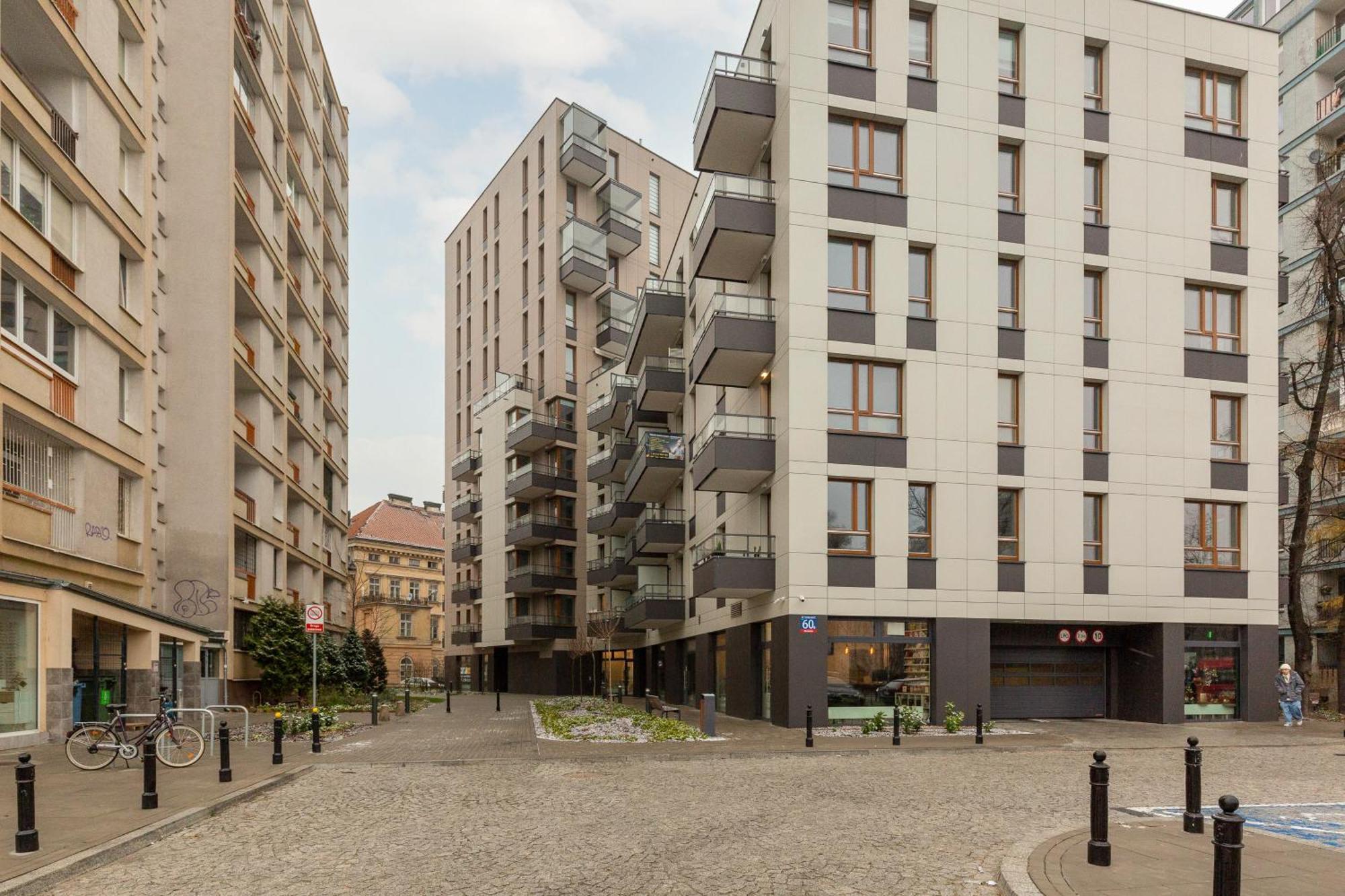 Srodmiescie Warsaw Muranow Apartments With Parking By Noclegi Renters 외부 사진